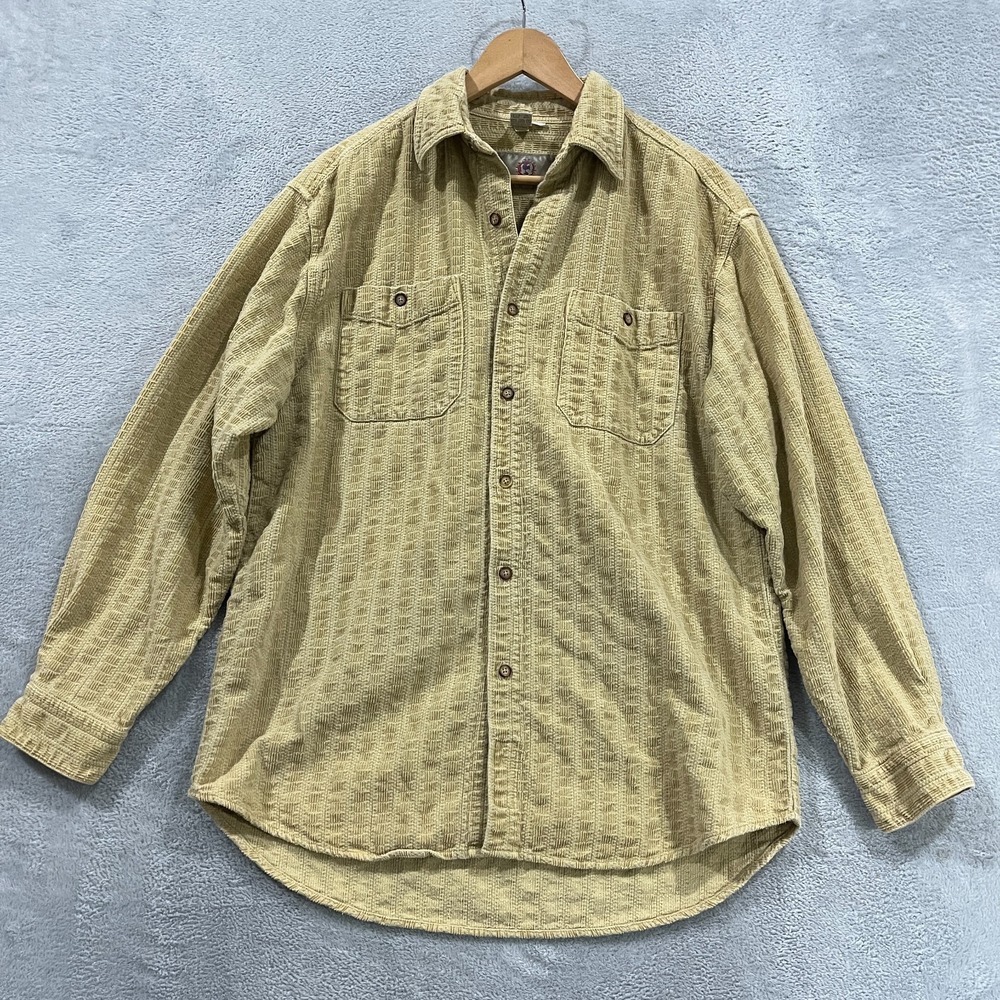 Vintage THE TERRITORY AHEAD Shirt Mens Large Button Up Western Flannel Outdoors